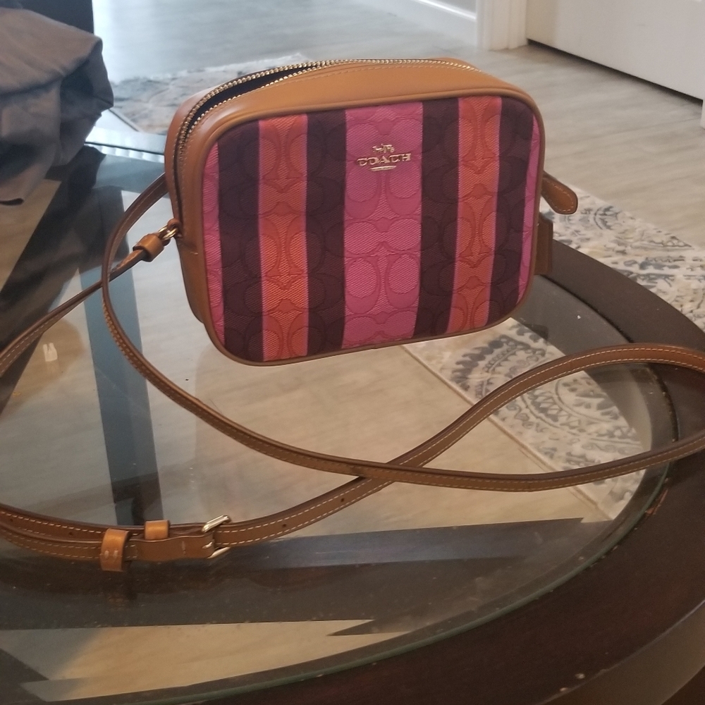 Pink Coach Crossbody